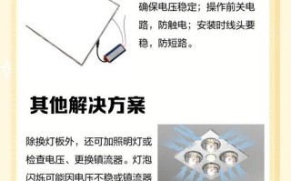 浴霸灯泡不亮了，咋修？