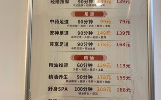 按摩脚师傅价格一般是多少？