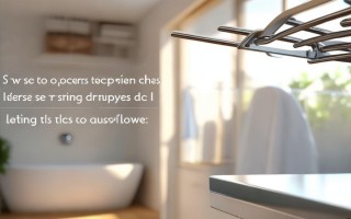 晾衣架升降器怎么用才省力？