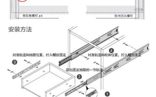 抽屉滑动轨道安装步骤是怎样的？