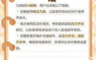 电高压锅显示e4是什么意思怎么办