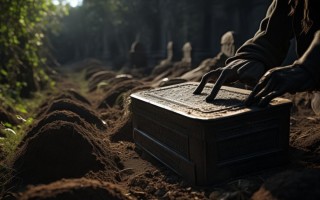 挖10座墓偷骨灰盒