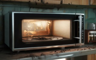 微波炉里的灯怎么会烧掉