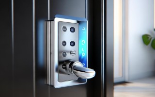 哈飞防盗门密码锁怎么开