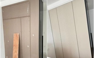 l推拉大衣柜怎么装锁