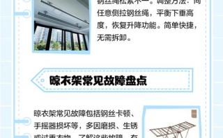 升降衣架一侧不动怎么弄