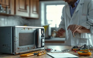 微波炉烧了修一下要多少