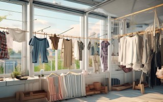 露台阳光房晾衣，怎么兼顾美观与实用？