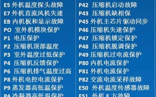 美的空调故障10