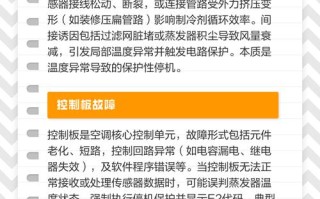 空调蒸发器故障究竟有哪些诱因？