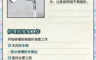 水龙头漏冷水热水，自己怎么修？