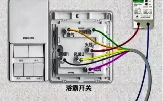 浴室浴霸3开关接线，L、L1、L2怎么接？