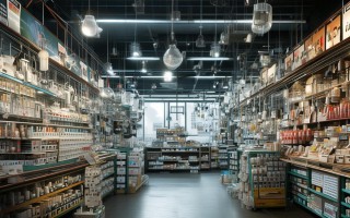 商铺灯具如何适配建筑电气？