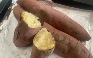 上下火烤箱多少度烤红薯