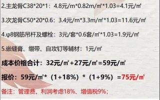拆除吊顶多少钱平方米