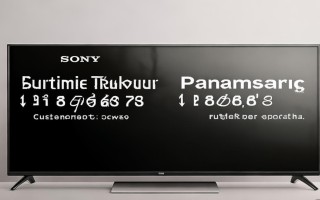 索尼松下电视售后电话是多少？