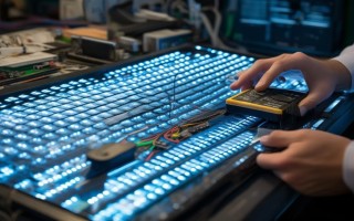 led显示屏灯一闪一闪怎么维修