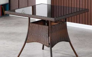 藤椅怎么安装玻璃