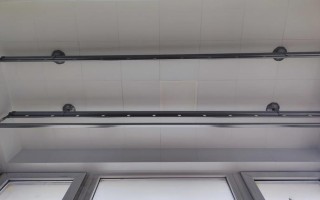 吊顶后晾衣架怎么装才稳固？