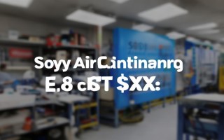 索伊空调e8维修多少钱