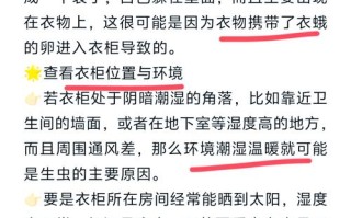 衣柜有虫子？衣服怎么防虫？