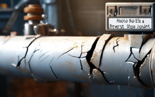 水管接口裂了，现在怎么紧急处理？