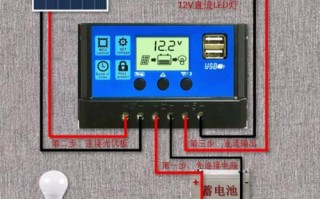 100W的太阳能3块24v怎么接