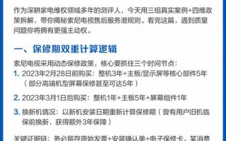 索尼电视售后电话是多少？