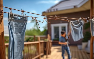 晾衣架钢丝绳断裂怎么办