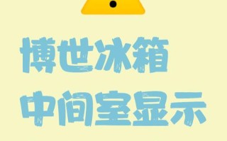 博世冰箱故障代码全解析，常见代码含义、排查方法及维修指南，你的冰箱显示什么代码？
