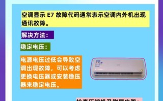 索伊空调E7是什么故障