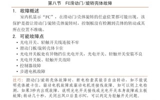 格力立式空调显示fc是什么意思 如何恢复