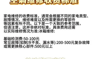 空调上门费到底收多少？