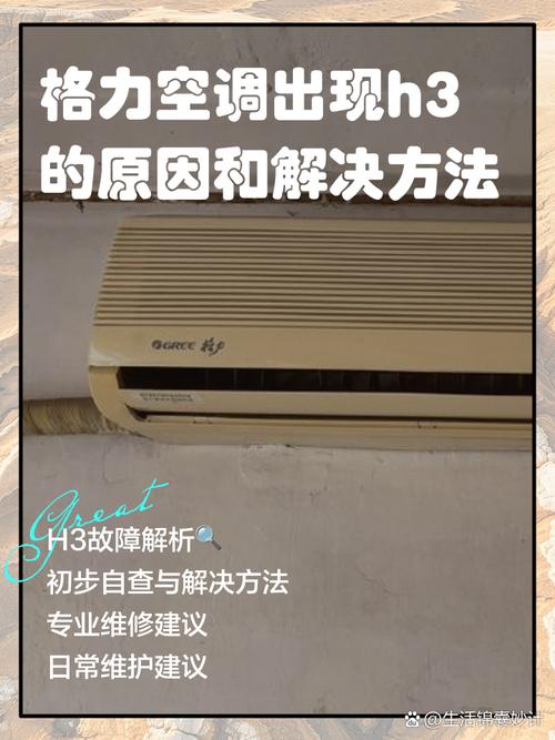 格力空调挂机上经常显示H3是什么原因-第1张图片-索能光电网