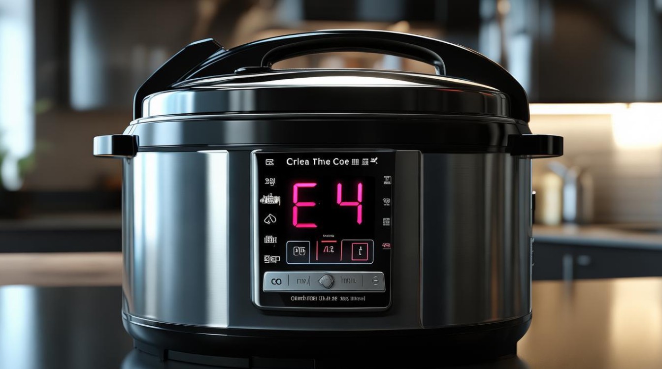 奔腾电压力锅显示E4是什么问题-第1张图片-索能光电网