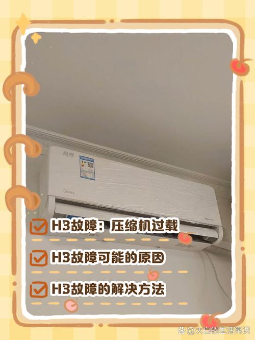 格力变频1.5挂机出现H3是什么原因-第2张图片-索能光电网