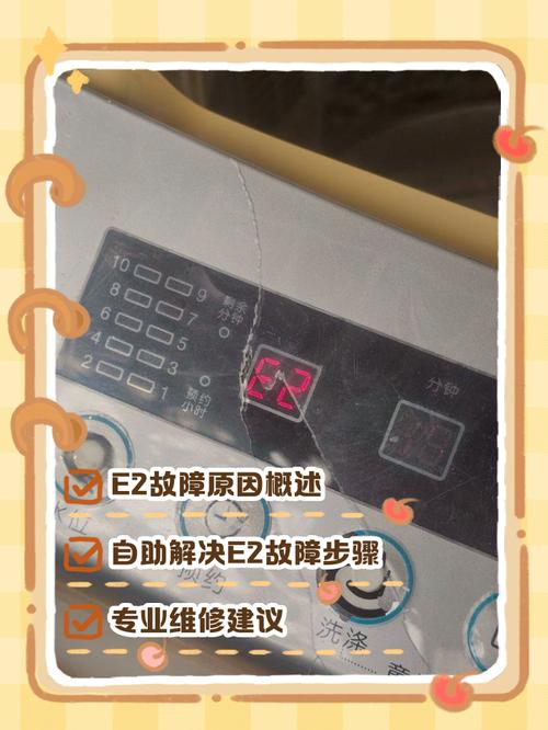 荣事达洗衣机e6是什么故障怎么修-第1张图片-索能光电网