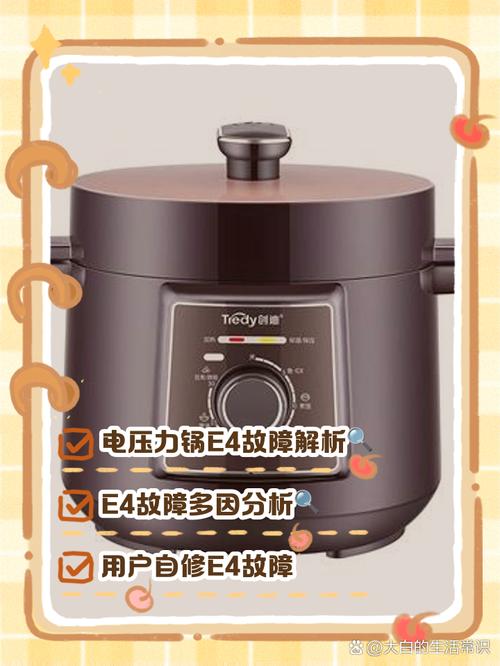 新飞电压力锅e4是什么意思-第1张图片-索能光电网