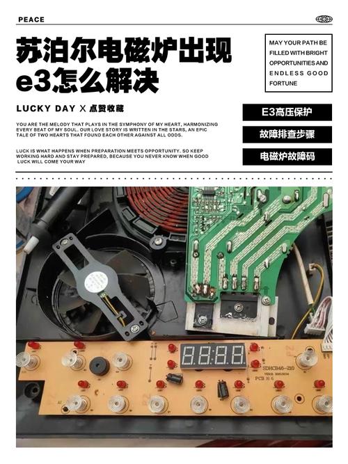 苏泊尔电磁炉出现e7怎么维修视频-第2张图片-索能光电网