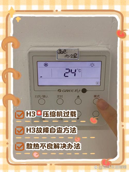 空调出现h3是怎么才调得回来-第1张图片-索能光电网