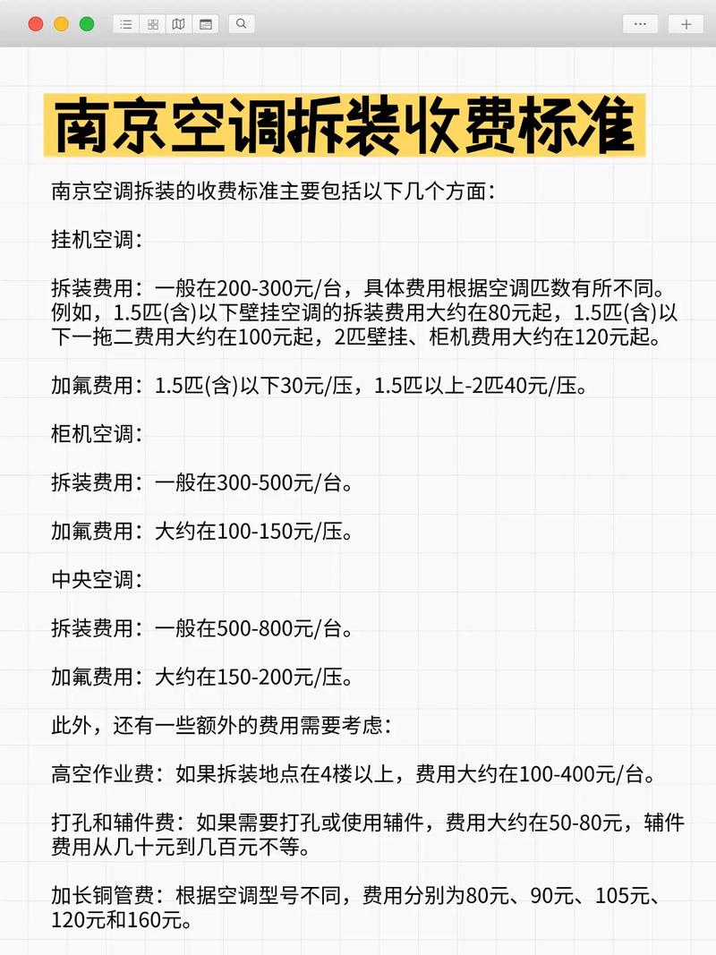 南京市加氟空调价格多少-第3张图片-索能光电网