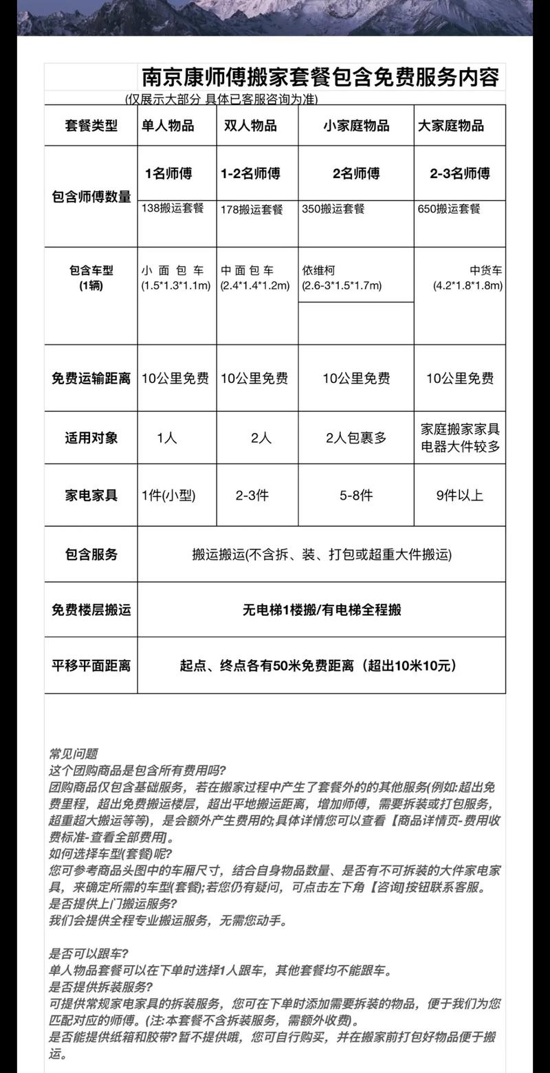 师傅搬家一般给多少钱-第2张图片-索能光电网