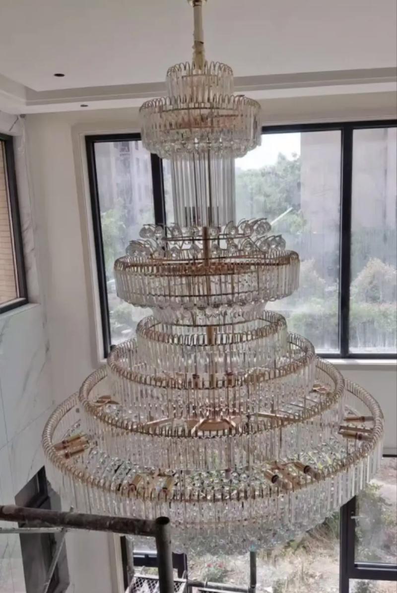 怎么在园顶里安装水晶灯-第2张图片-索能光电网