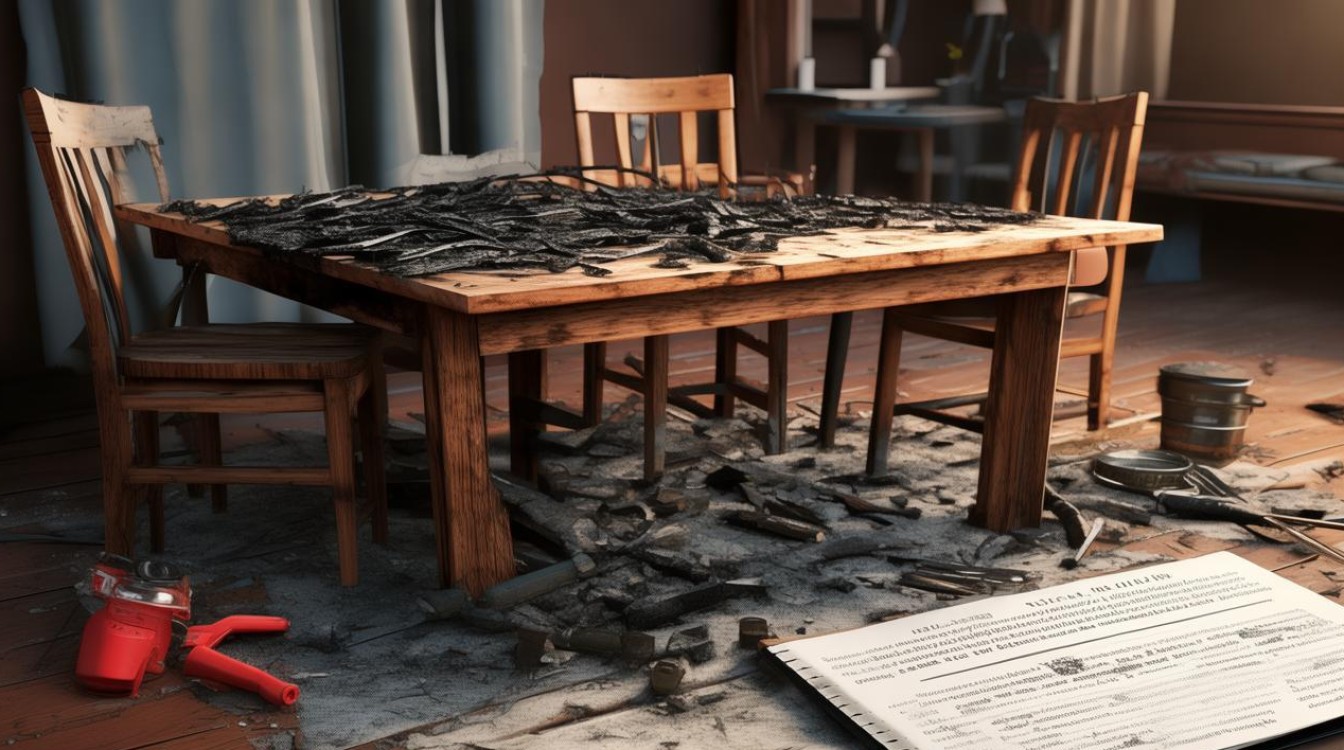 木制家具被火烧后怎么办-第1张图片-索能光电网