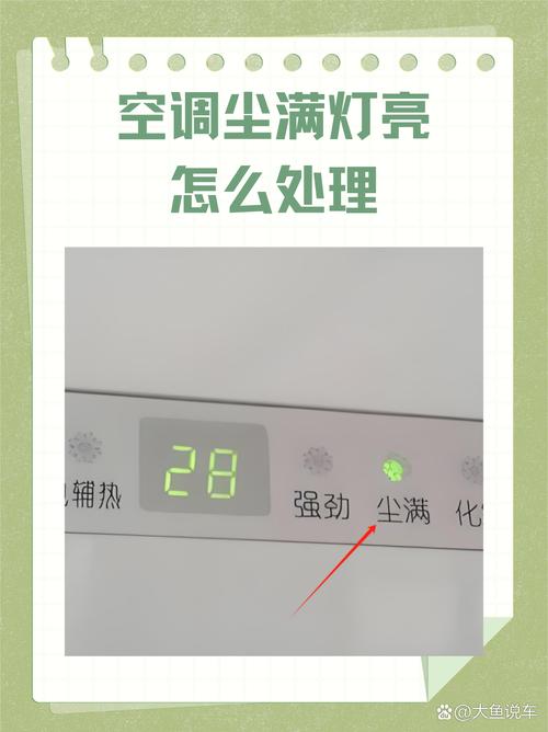 空调灯显示尘满什么意思-第2张图片-索能光电网