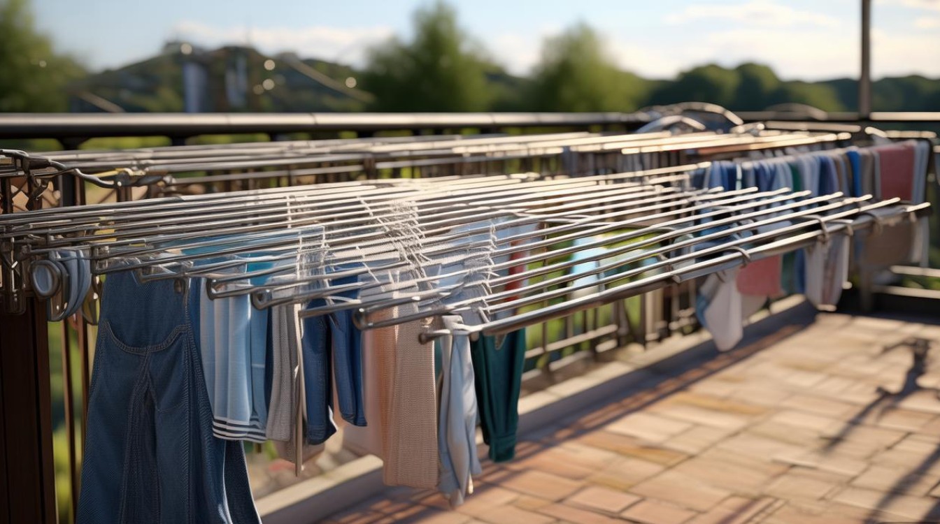 阳台外的晾衣架沉重多少-第1张图片-索能光电网