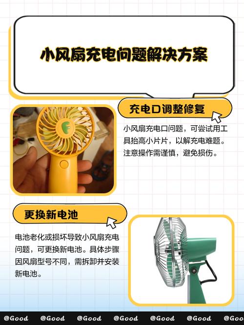 小电风扇充满电没？怎么判断电量状态？-第2张图片-索能光电网