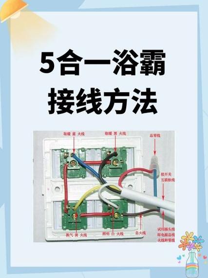 浴霸接线几根？具体怎么接？-第1张图片-索能光电网
