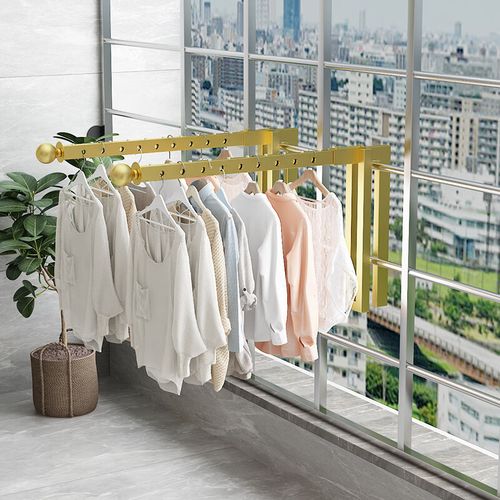 防盗网已装，晾衣架怎么装？-第1张图片-索能光电网