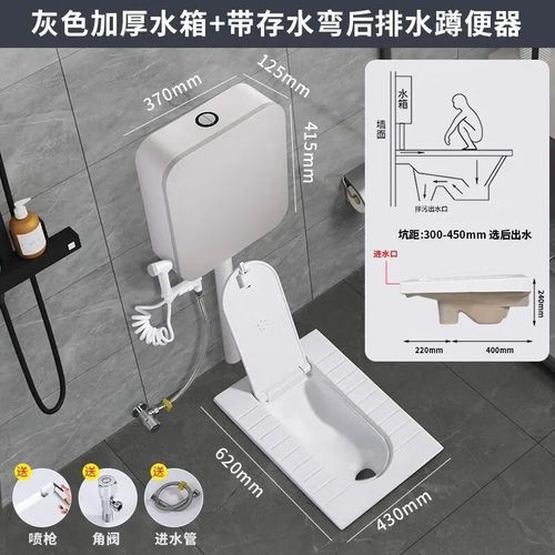 蹲厕后期加装水箱要花多少钱？-第3张图片-索能光电网
